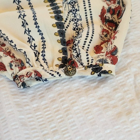 Altar'd State Boho Floral Flowing Blouse - Picture 15 of 16